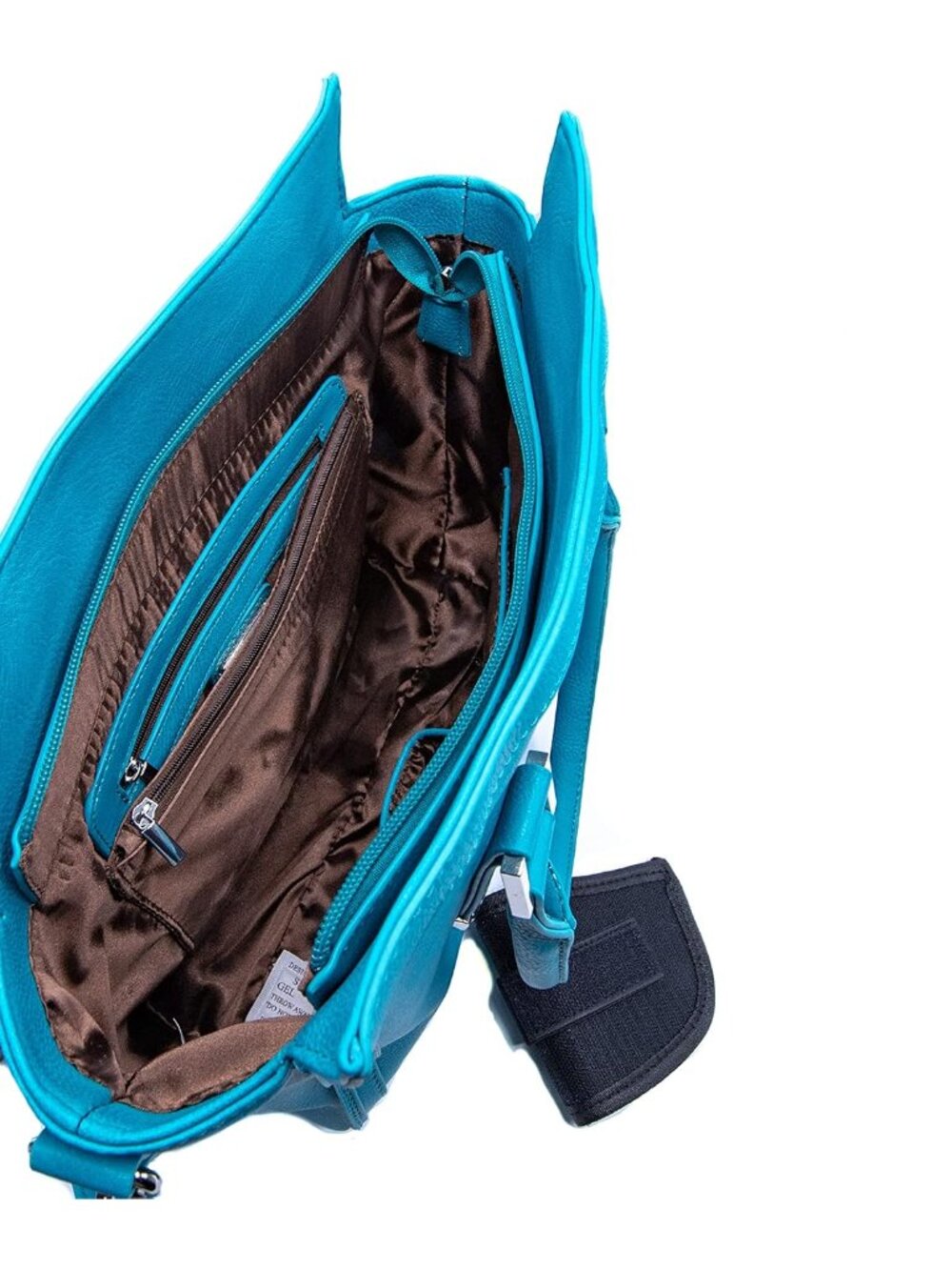 Conceal Carry Tote Bag - Large & Fashionable Purses for Women with Multiple Pock - Picture 4 of 9